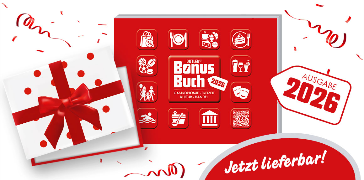 Bonus Buch Gutscheinbuch 2026 jetzt lieferbar